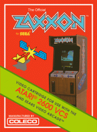 Zaxxon Atari 2600 US box art